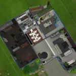 Moderne flat-roof house