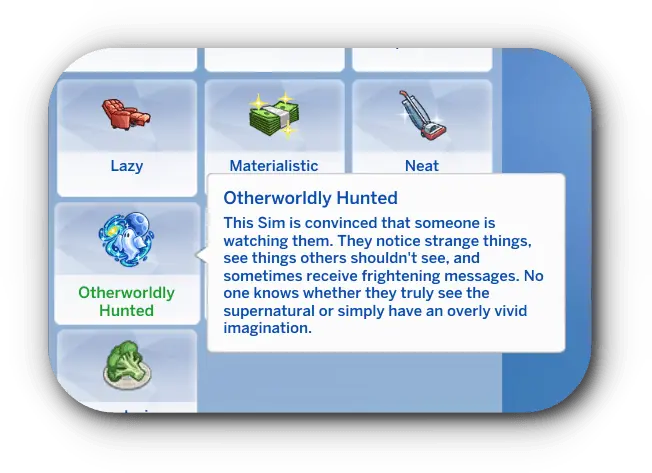 Otherworldly Hunted | Functional Trait Mod | Quest Trait