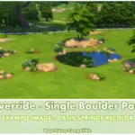 Base Game - Single Boulder Rocks Overrides ~ Rock ~ Boulders