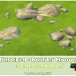 Base Game - Unlocked Boulder Groups ~ Rocks ~ Rock ~ Boulders