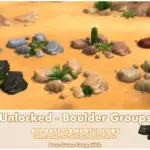 Base Game - Unlocked Boulder Groups ~ Rocks ~ Rock ~ Boulders