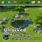 Base Game - Unlocked Boulder Groups ~ Rocks ~ Rock ~ Boulders