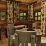 Autumn Holiday Cabin House (9 Bedrooms/12 Beds) - NO CC