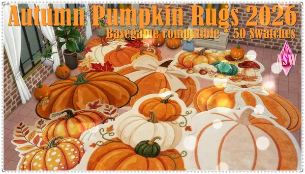 Autumn Pumpkin Rugs 2026