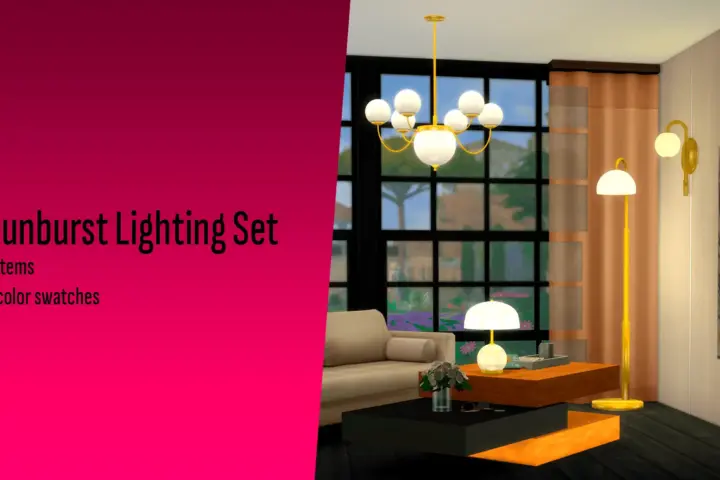 Sunburst Lighting Set
