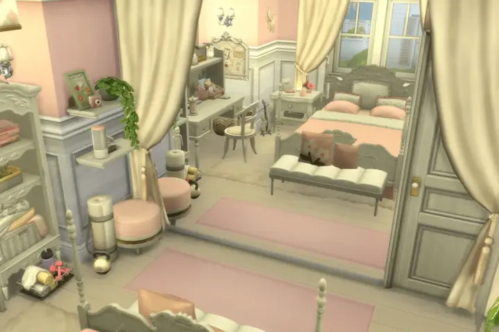 Dancer's Pink Bedroom