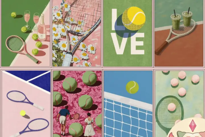 Tennis Aesthetic Canvas Collection