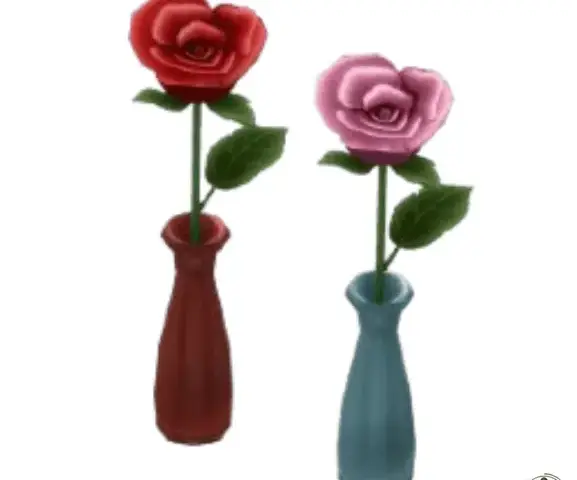 Velvet Rose Vase