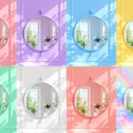 Genovia Circle Wall Mirror
