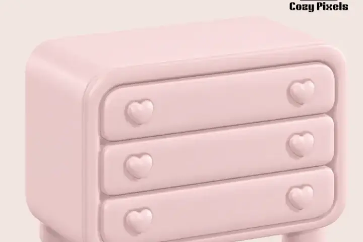 Heart Bubble Dresser