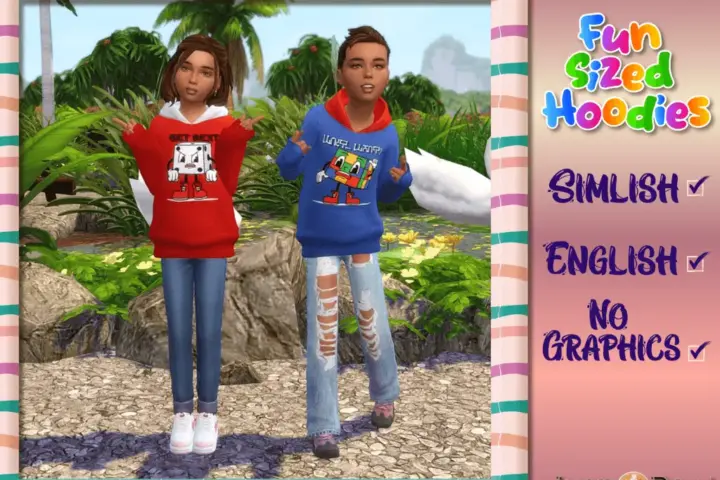 Fun Sized Unisex Child Hoodies
