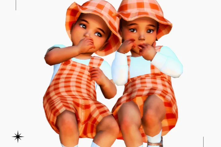 Infant Overall Dress - Girl - Version 1