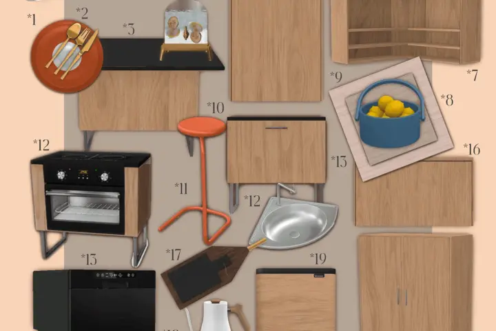 Набор для кухни Modular Udden Kitchen