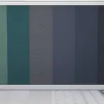 Wallpaper - part 1 - EA white wood colour trim - BG, Maxis Match