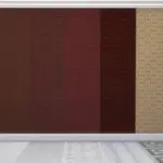 Wallpaper - part 1 - EA white wood colour trim - BG, Maxis Match