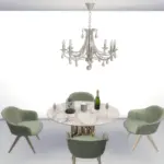 Lux chandelier set