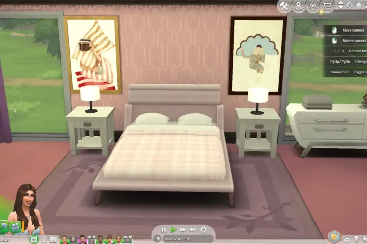 Clean-Girl Bedroom Set | Bed Linen & Aesthetic Wall Art