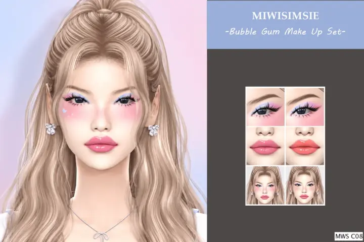 Bubble Gum Make Up Set