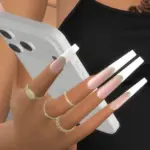 French Super long nails