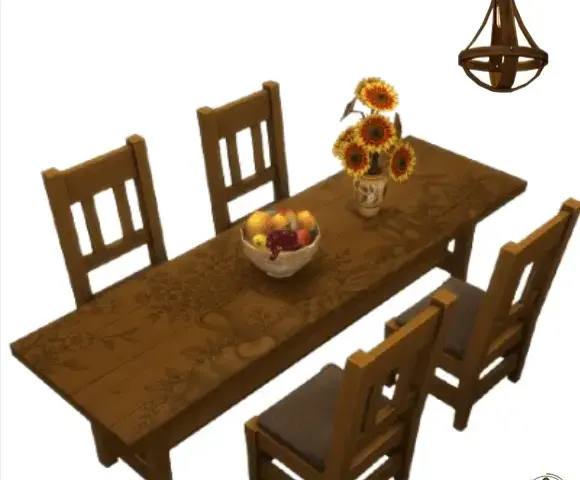 Farmhouse Table Corner