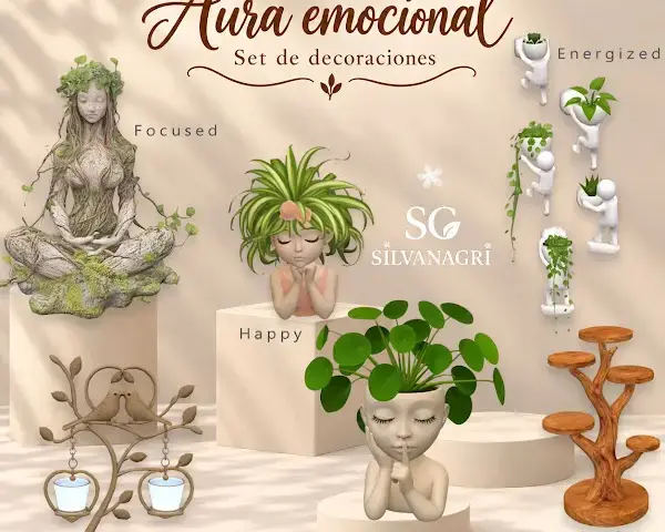 SG_ Aura Emocional decorativos set