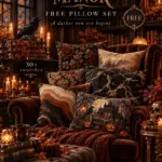 Blackthorne Manor Pillows – Free CC by BS Signature