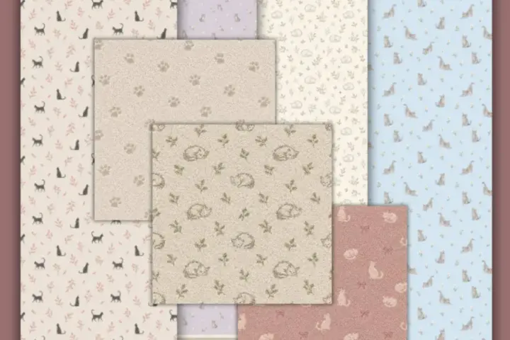 Purr & Petal – Delicate Cat Collection