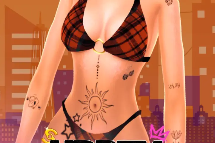 [AZHARMOONN X SENSASIMS] URBZY Y2K Tattoo Comp 3