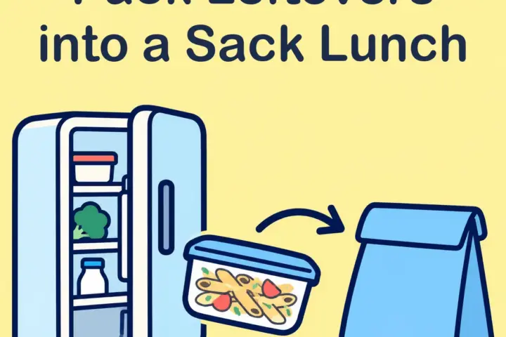 Pack Leftovers into a Sack Lunch