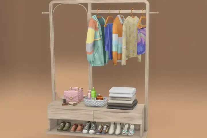 Nordic Entryway Wardrobe