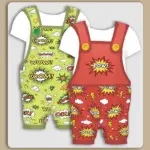 Infants Super Hero Short Overall