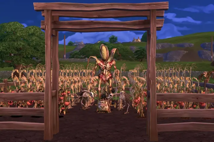 "Something Strange" Sims 4 Halloween Set 1