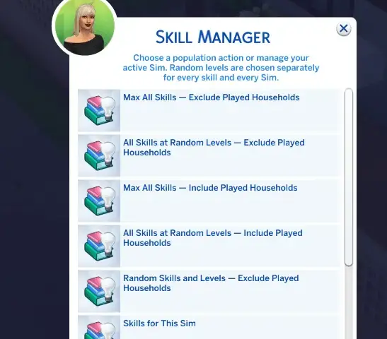 Skill Manager