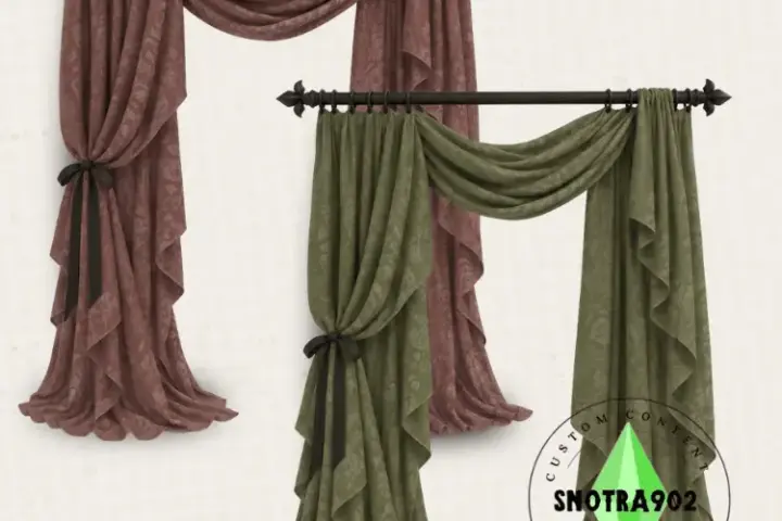 Midnight Whimsy Drapes