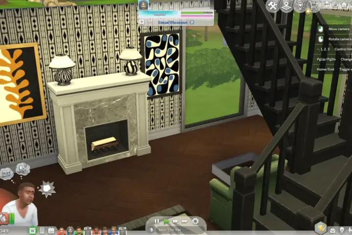 Modern Marble Fireplace