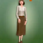 Bramblewood Pleated Skirt