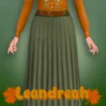 Bramblewood Pleated Skirt