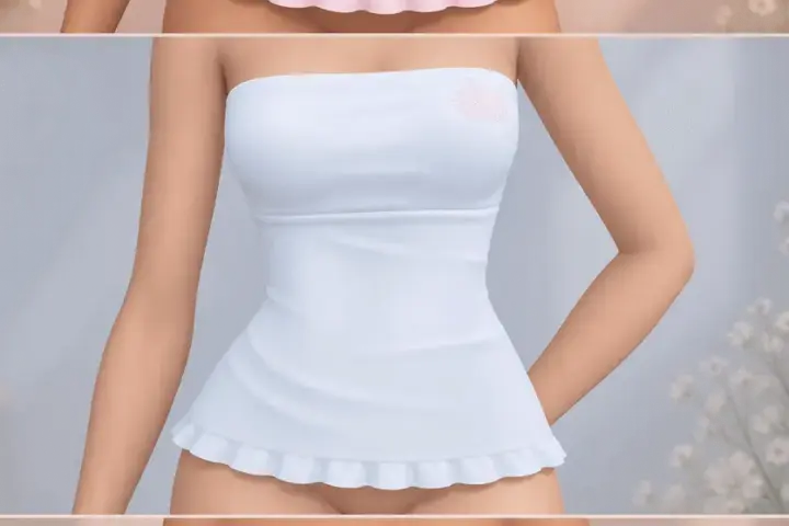 Daydream Ruffle Top By AuburnFae