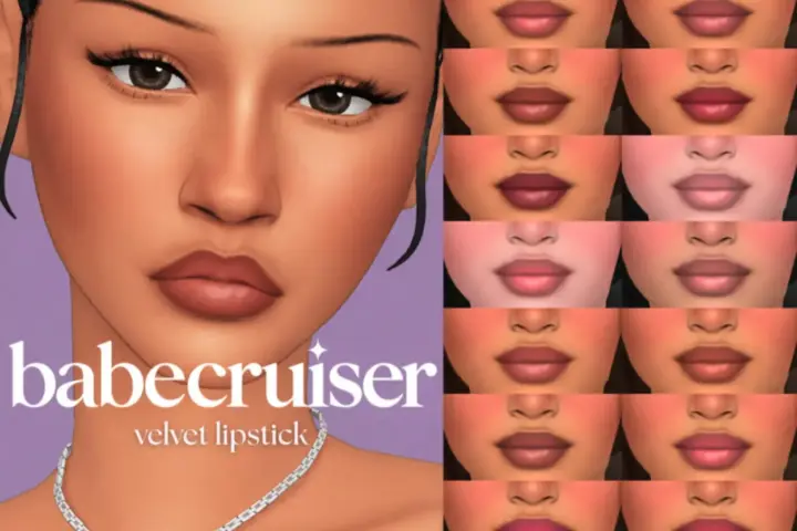 помада - velvet lipstick by babecruiser