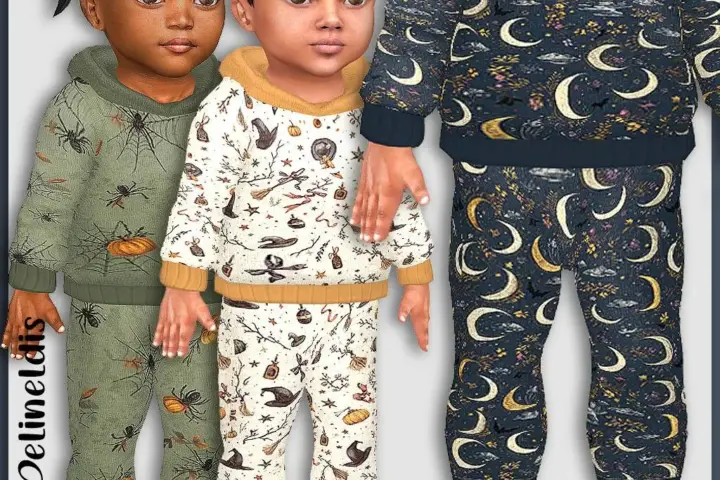 Infants Dark Spooky Sweatpants