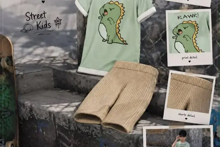 RAWR Dinosaur Outfit