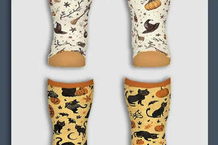 Infants Dark Spooky Socks
