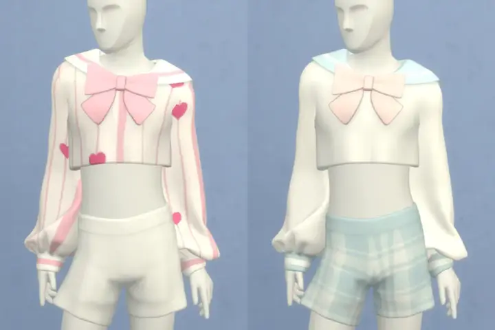 Sailor Shorts Outfit