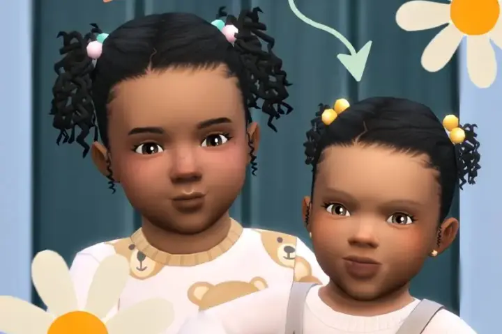 Quinn Hair For Toddlers + Hair Acc + Hair Tie Overlay