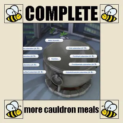 COMPLETE More Cauldron Meals