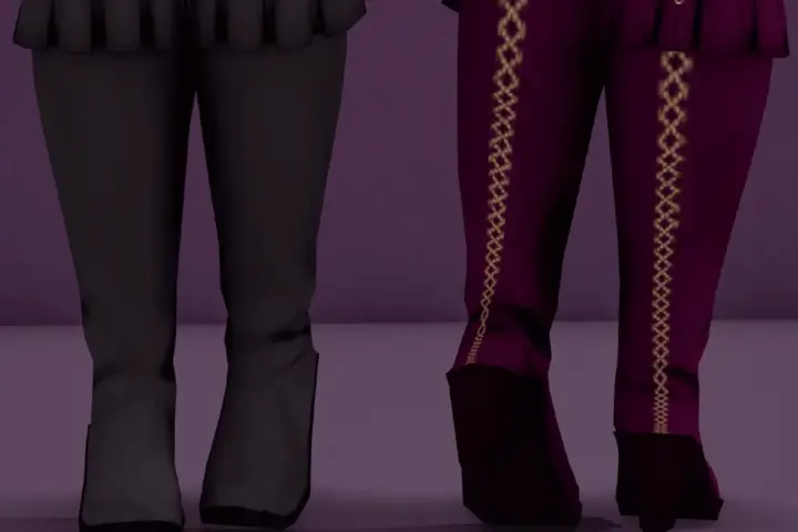 Lenore Ruffled Boots