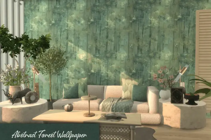 Wallpaper Abstract Forest