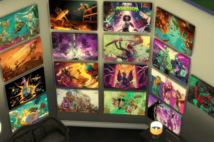 Fortnite Wall Art Collection