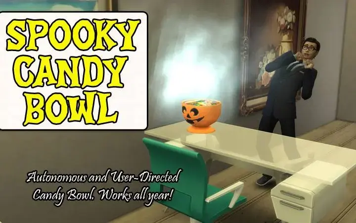 Usable Spooky Candy Bowl