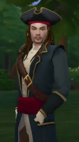 Captain Jack Sparrow -Sim